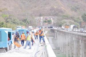 Hoy abren Viaducto La Cabrera en sentido Maracay- Valencia