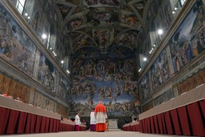 Las obras de Miguel Ángel, fuente de inspiración para los cardenales