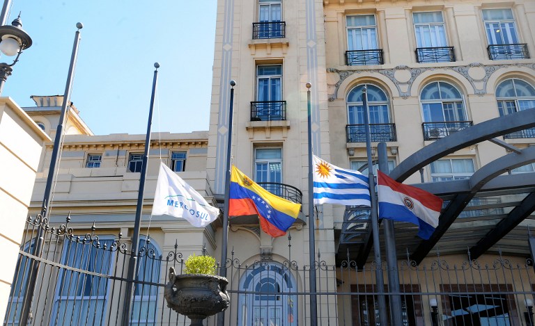 Banderas a media asta por Chávez (Fotos)