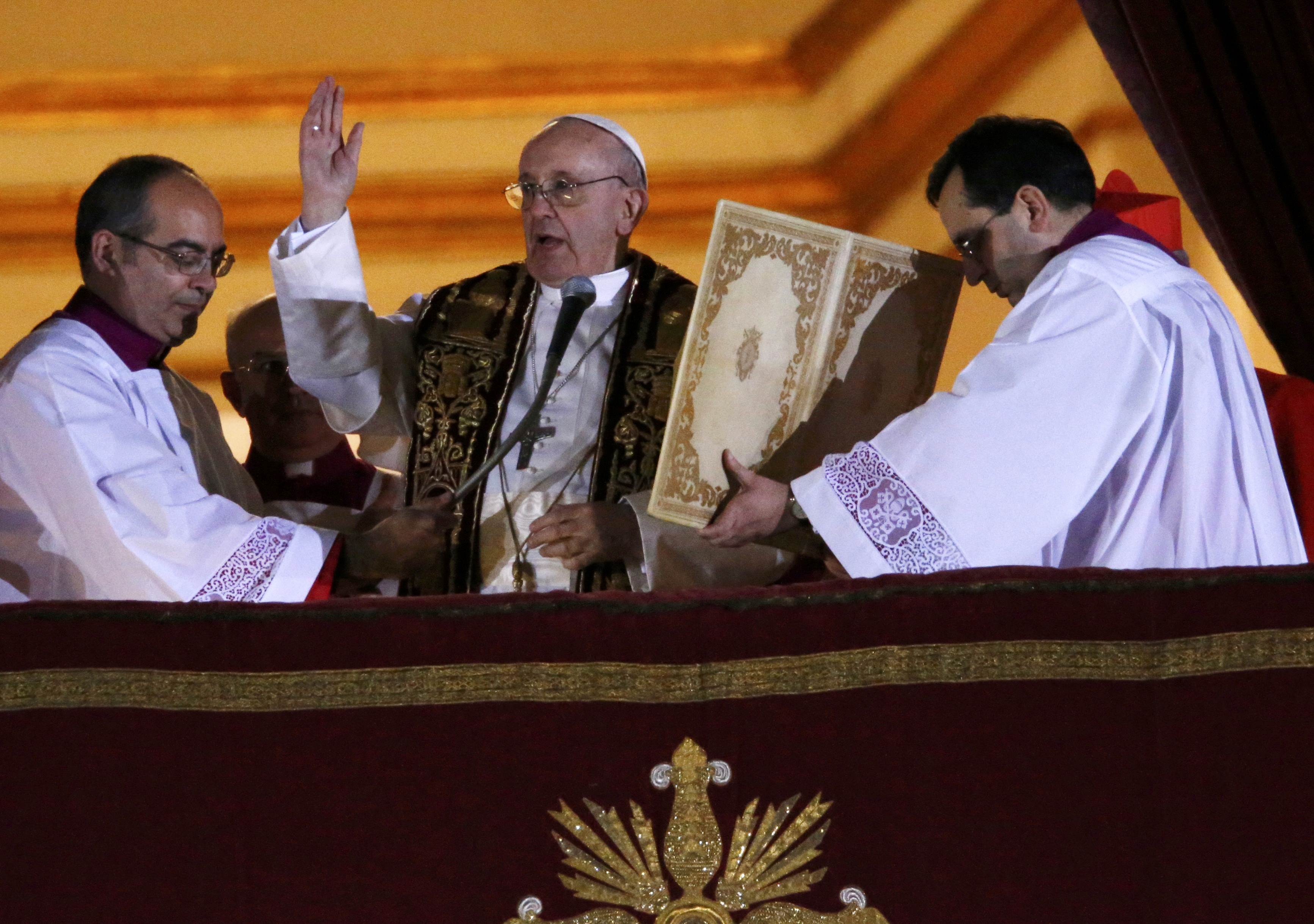 El “habemus papam” que subió al cardenal Bergoglio a la silla de Pedro