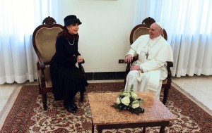 Cristina Fernández se sintió “más argentina que nunca” con el papa Francisco