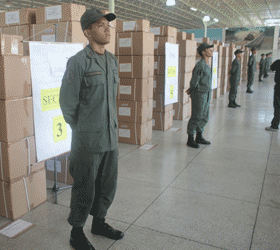 Unos 2.786 cotillones electorales arribaron a Aragua