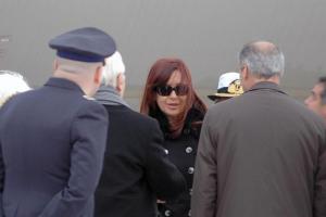 Cristina Fernández llega Roma para entronización del papa (FOTOS)
