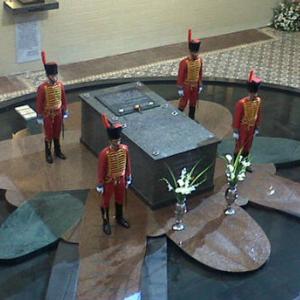 Este es el sarcófago de Chávez en el Cuartel de la Montaña (Foto)