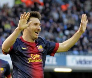 Messi llega a 19 goles consecutivos pero Barcelona empata (FOTOS)