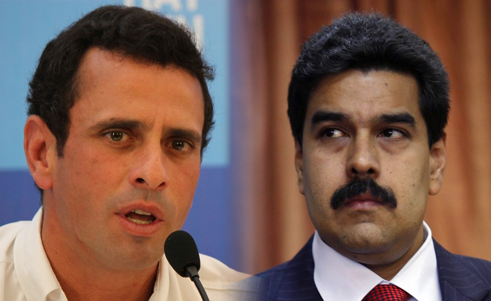 Dos semanas después de muerte de Chávez, Capriles y Maduro buscan votos