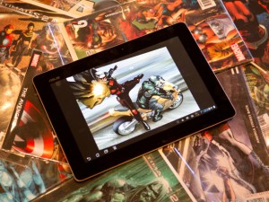 Comics de Marvel para tablets incluirán sonido