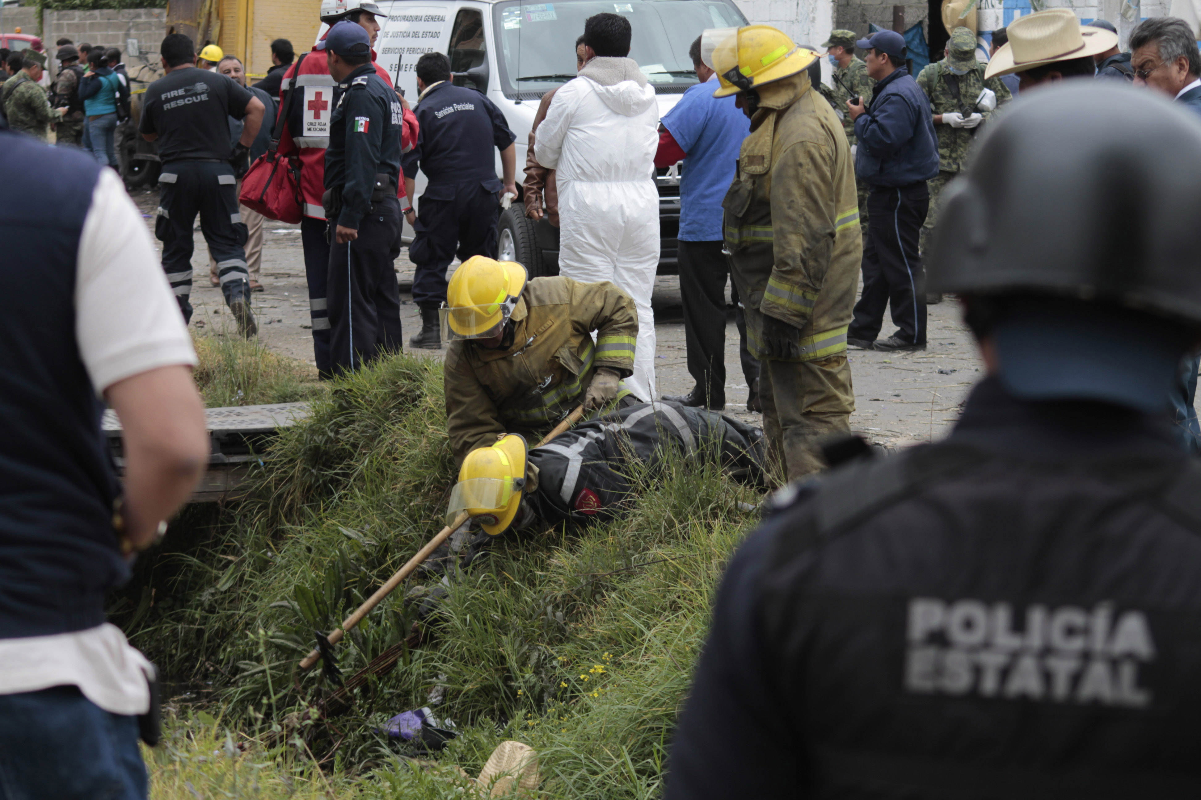 11 muertos dejó explosión pirotécnica en México