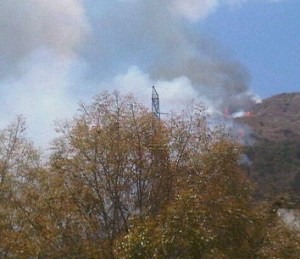 Incendio en El Ávila afectó servicios de Digitel en Caracas