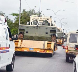 Venezuela recibe nuevo lote de vehículos blindados BMP-3