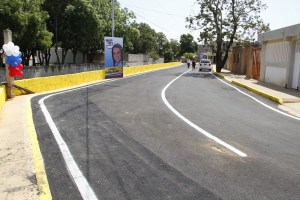 Alcaldesa Eveling de Rosales inauguró trabajos de consolidación como asfaltado