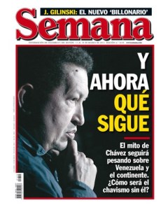Chávez, portada de la revista Semana (Foto)