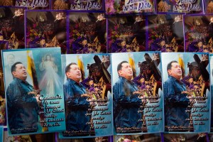 Culto a Chávez se cuela en las festividades de la Semana Mayor