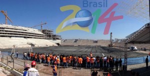 La Fifa aún confía en que el estadio de Sao Paulo esté listo para el Mundial