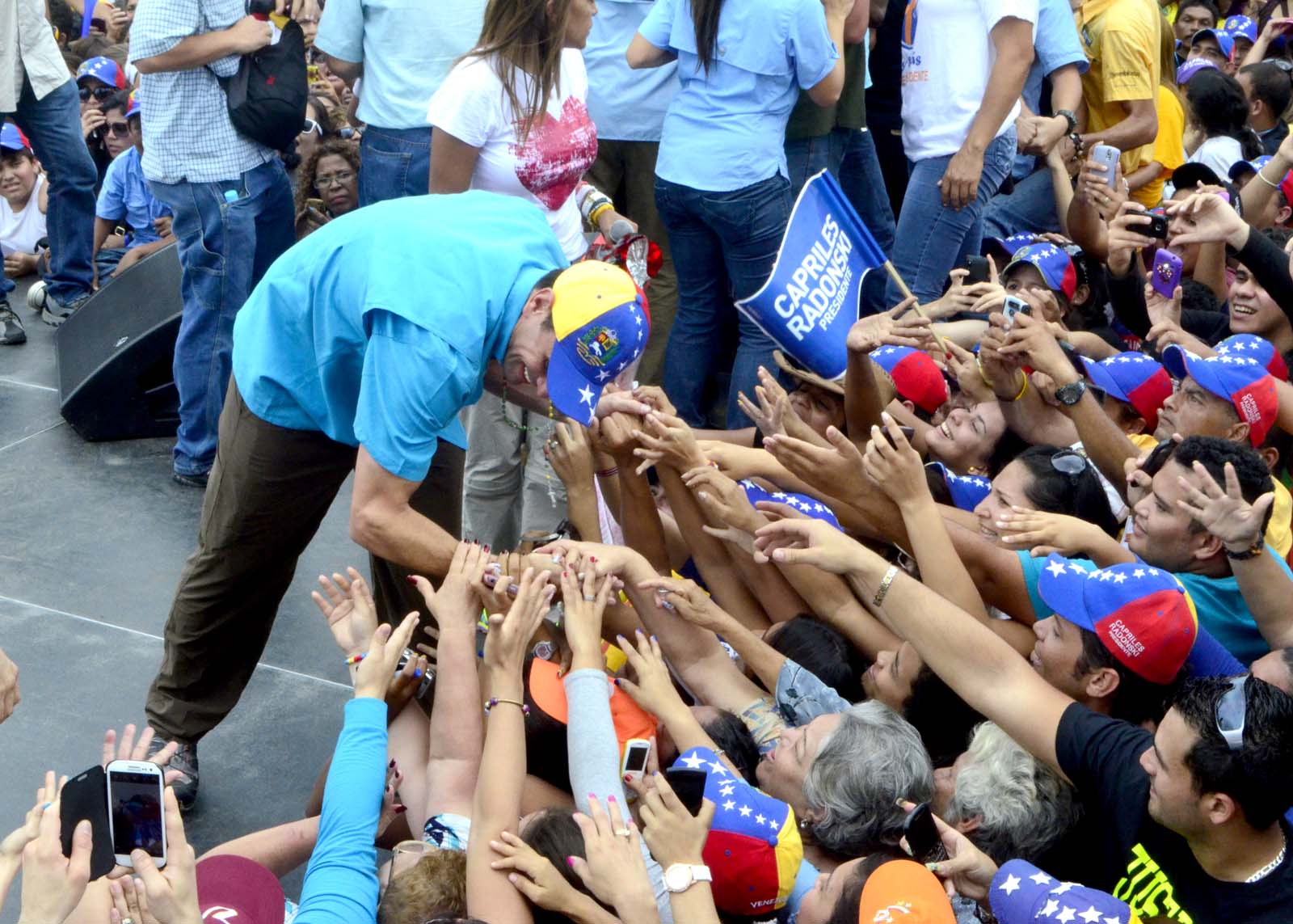 Así fue la concentración de Capriles en Falcón (FOTOS)