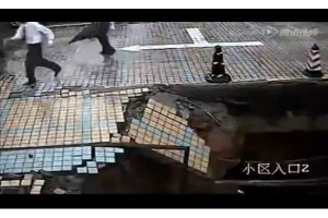 ¡Asombroso! Mega hueco aparecio de la nada en China (Video)