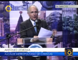Antonio Ledezma: Hoy venimos a confirmar nuestra voluntad de seguir luchando