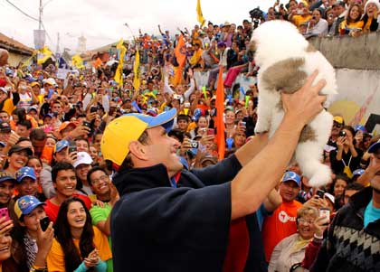 Capriles visitará la región andina este fin de semana