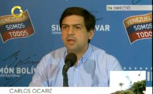 Ocariz denunció los abusos en la campaña de Maduro