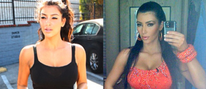 Así lucía Kim Kardashian con un par de kilitos menos (Foto)