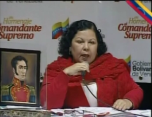 Ministra Córdova: Ya Venezuela no es un país con hambre (VIDEO)