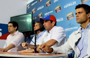 Capriles: el que tiene los votos no tiene miedo a que se cuenten