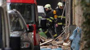 Unos 40 heridos en explosión en un edificio céntrico de Praga (Fotos)