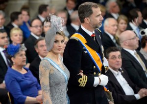 La princesa Letizia resplandeciente en la investidura de Guillermo-Alejandro (Fotos)