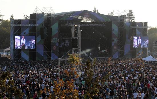 Casi 140 mil espectadores en festival Lollapalooza Chile 2013