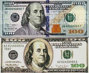 Nuevo billete de 100 dólares entrará en circulación en octubre