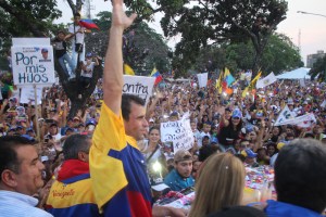 Capriles: Nosotros vamos a tener un país donde impere la justicia y la ley