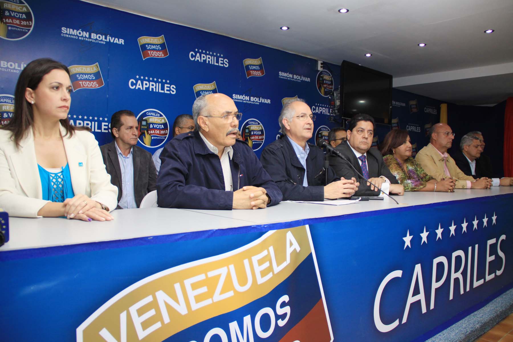 Ledezma confirmó llamado de Capriles a marchar hacia el CNE este miércoles
