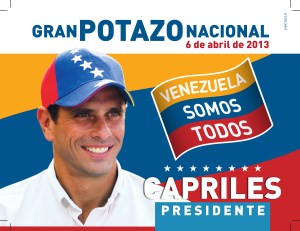 Realizan “potazo” para recaudar fondos para campaña de Capriles