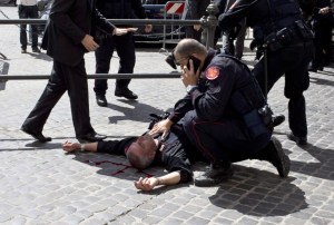 Tres personas heridas por disparos en Roma