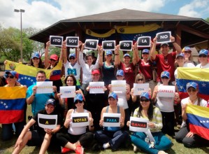 Venezolanos en el mundo llaman a votar el 14A (Fotos)