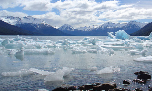 Deshielo de glaciares afecta a especies de lagos en Argentina