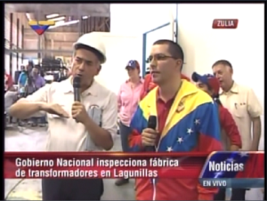 Arreaza: Corpoelec debe comprar insumos eléctricos en Venezuela