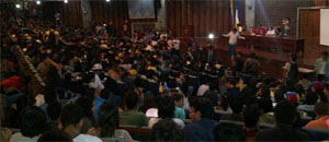 Estudiantes de la Ucab se reúnen en Asamblea
