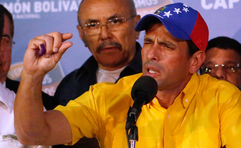 Capriles: No vamos a reconocer ningún resultado hasta no contar cada voto