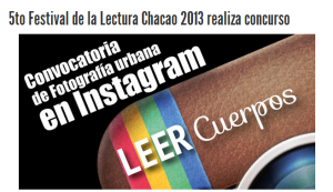 Festival de la Lectura Chacao cuenta con concurso en Instagram
