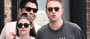Kristen Stewart y Robert Pattinson pasean tomados de la mano (FOTO)