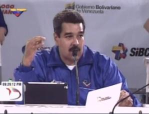 Maduro a Capriles: Si quieren dar un golpe de estado, aquí está un pueblo, aquí esta la FAN