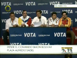 Comando Simón Bolívar denuncia irregularidades durante la jornada electoral