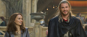 Natalie Portman y Chris Hemsworth en Thor The Dark World (Imágenes)