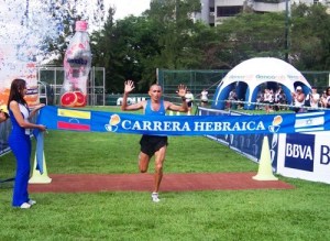 Oswaldo Belandria ganó su 4ta Carrera Hebraica
