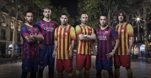 Así vestirá el Barça 2013 – 2014 (Foto)