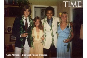 Así lucía Obama en su baile de graduación (Foto)