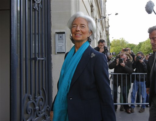 Christine Lagarde en la corte por investigación de fraude