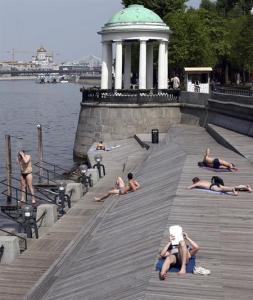 Moscú bate un nuevo récord de temperatura