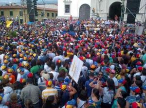 Así recibió el Táchira a Capriles (FOTOS)